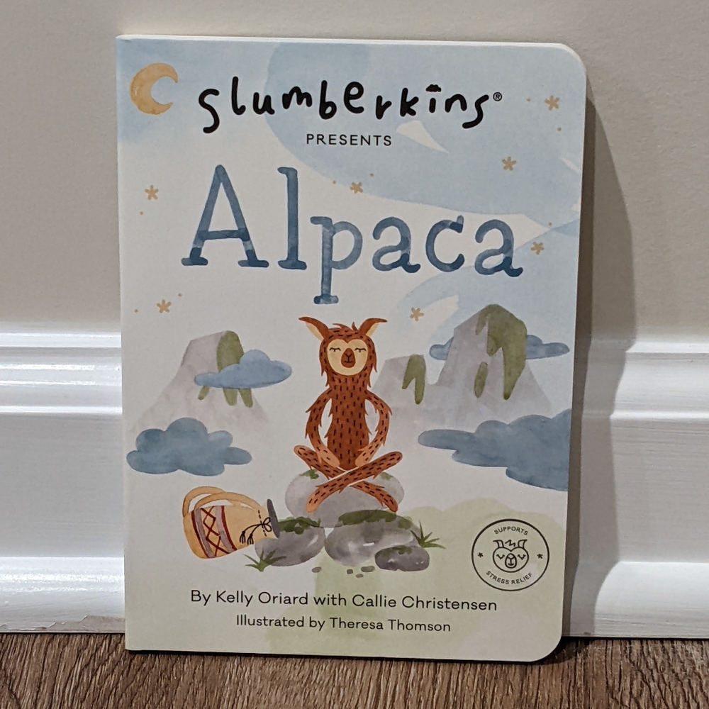 Slumberkins alpaca original book